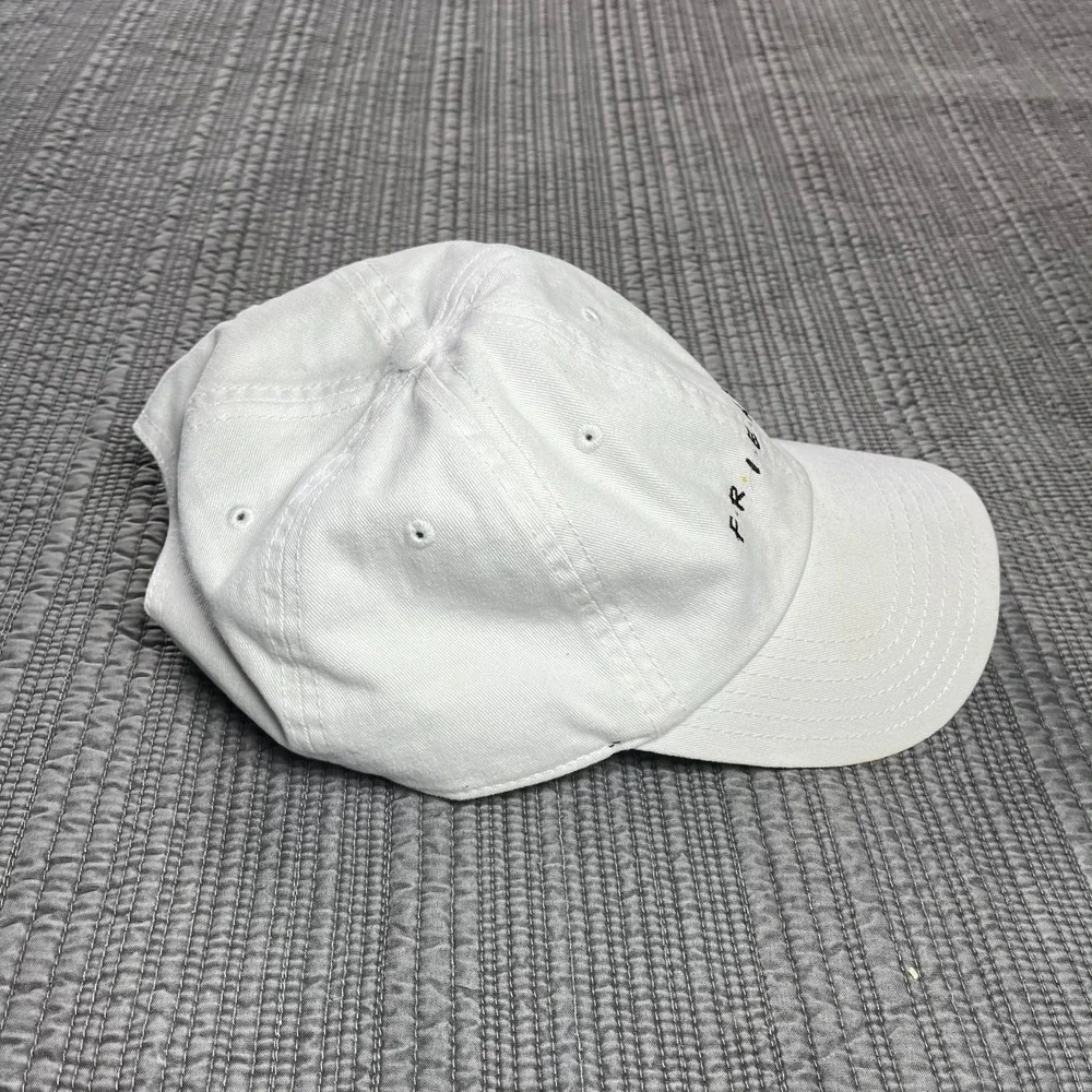 Friends TV Series Hat Cap White Adjustable Strapback Warner Bros Sitcom